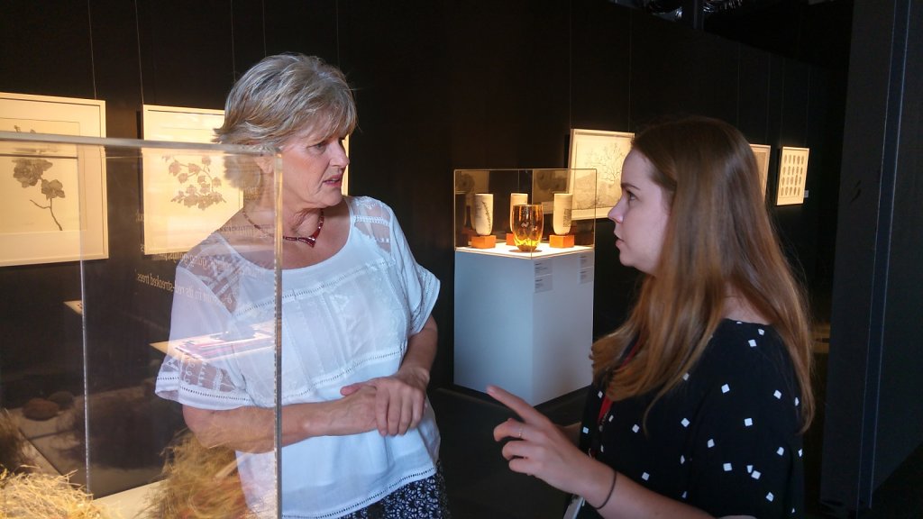 Fiona and Charlotte, Judith Wright Centre, Brisbane